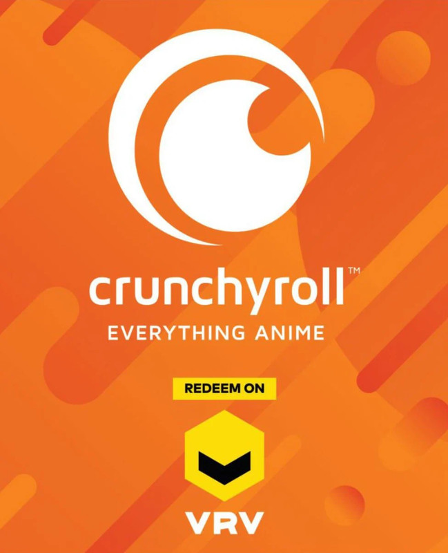 CrunchyRoll (VRV) $50
